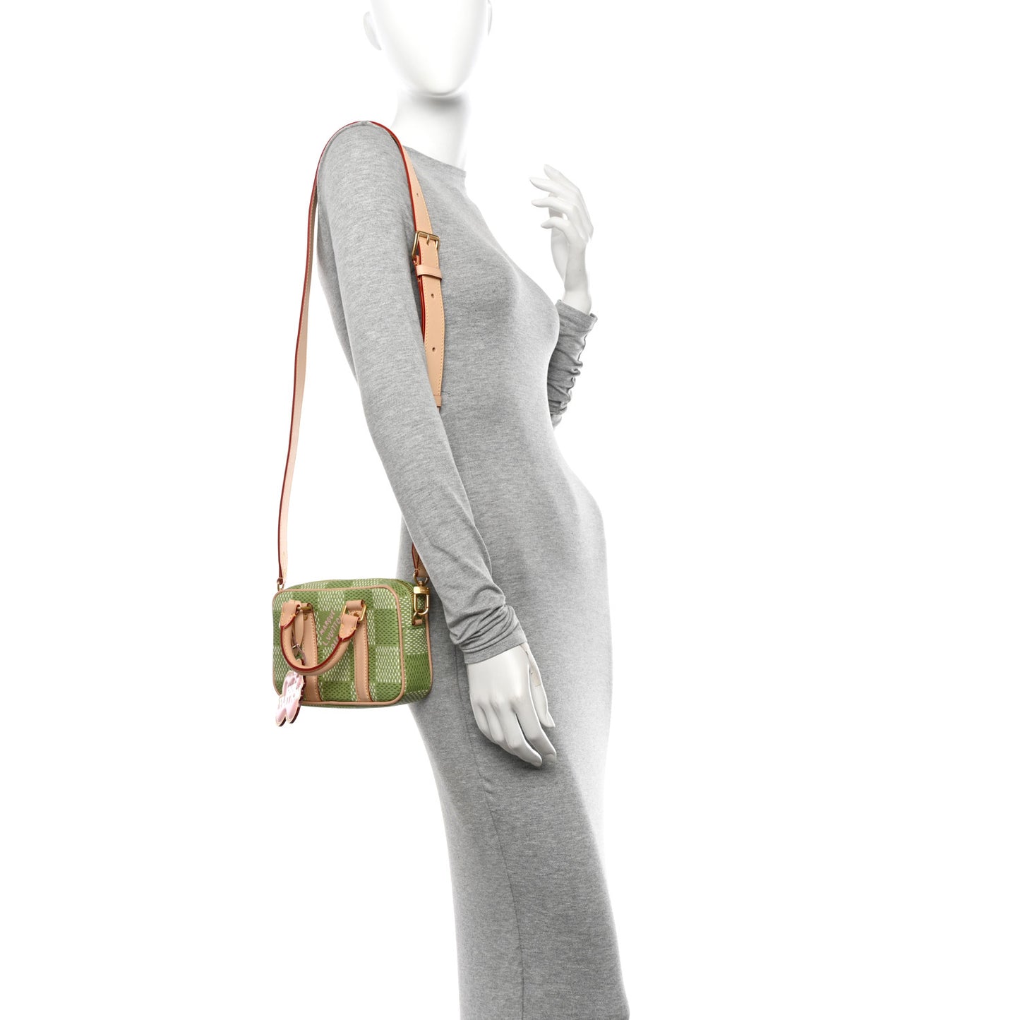 Damier Golf Nano Porte Documents Voyage Green