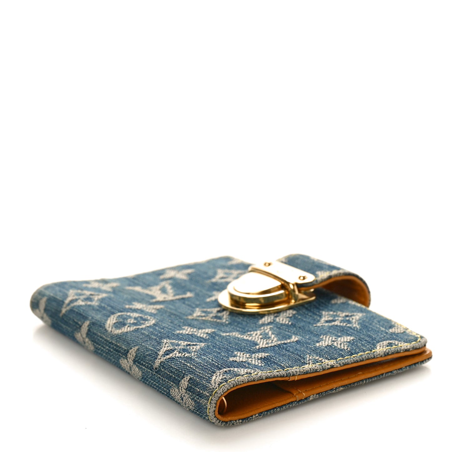 Monogram Denim Agenda PM Blue