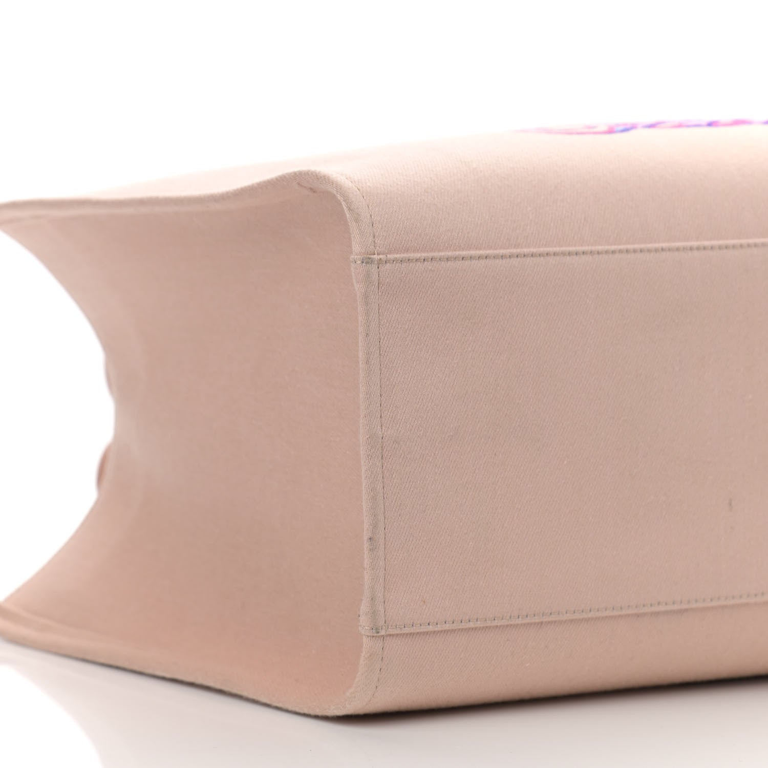 Versace Canvas Calfskin Large Medusa Pop Cabas Tote Beige 9 of 11