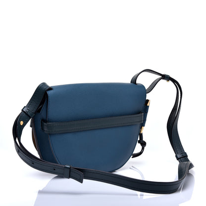 Loewe Grained Calfskin Mini Gate Crossbody Bag Petroleum Blue Cypress 3 of 9