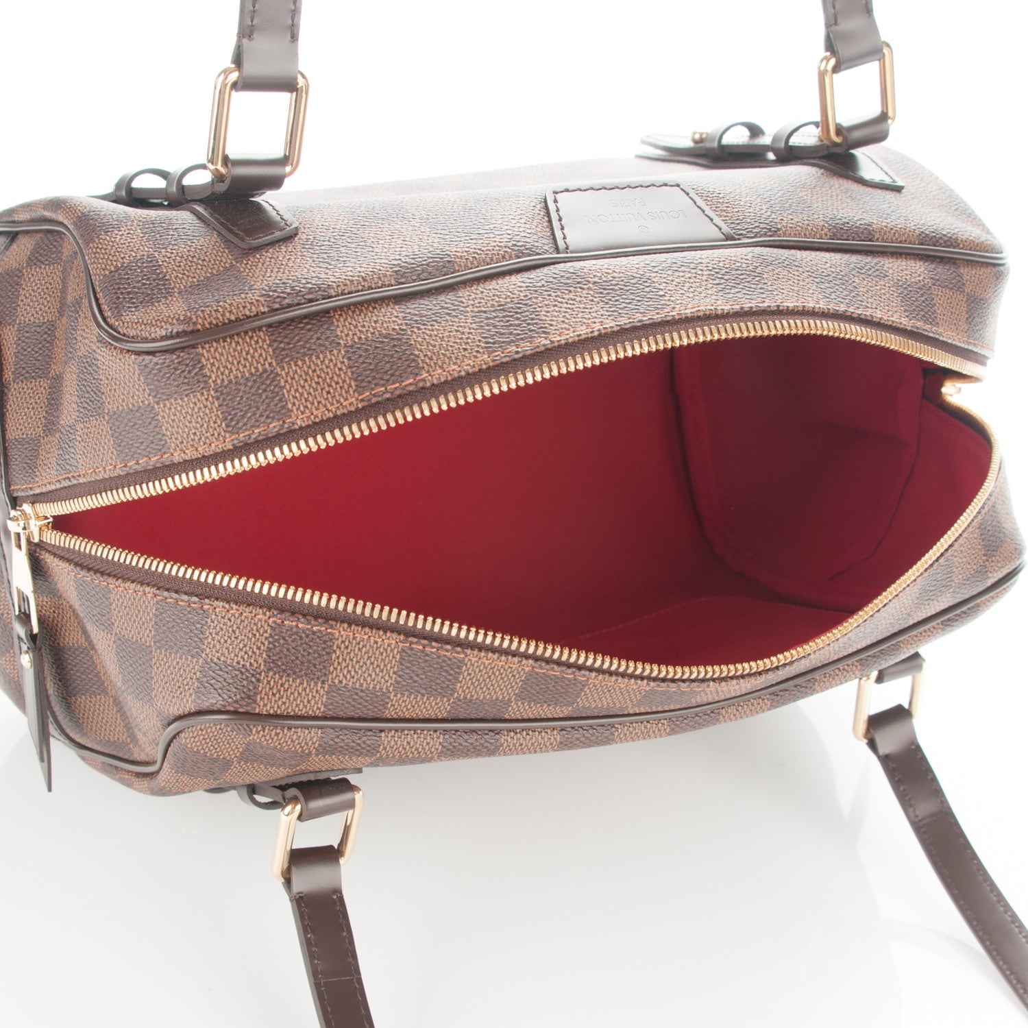 Louis Vuitton Damier Ebene Rivington GM 5 of 6