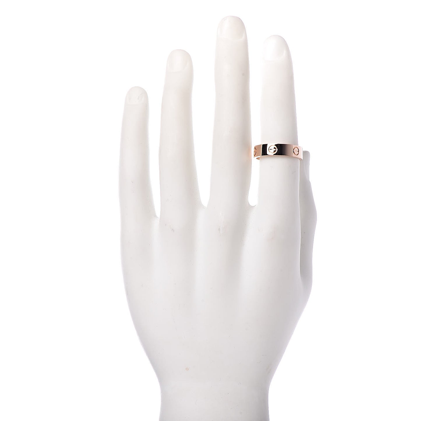 18K Pink Gold 5.5mm LOVE Ring 62 10