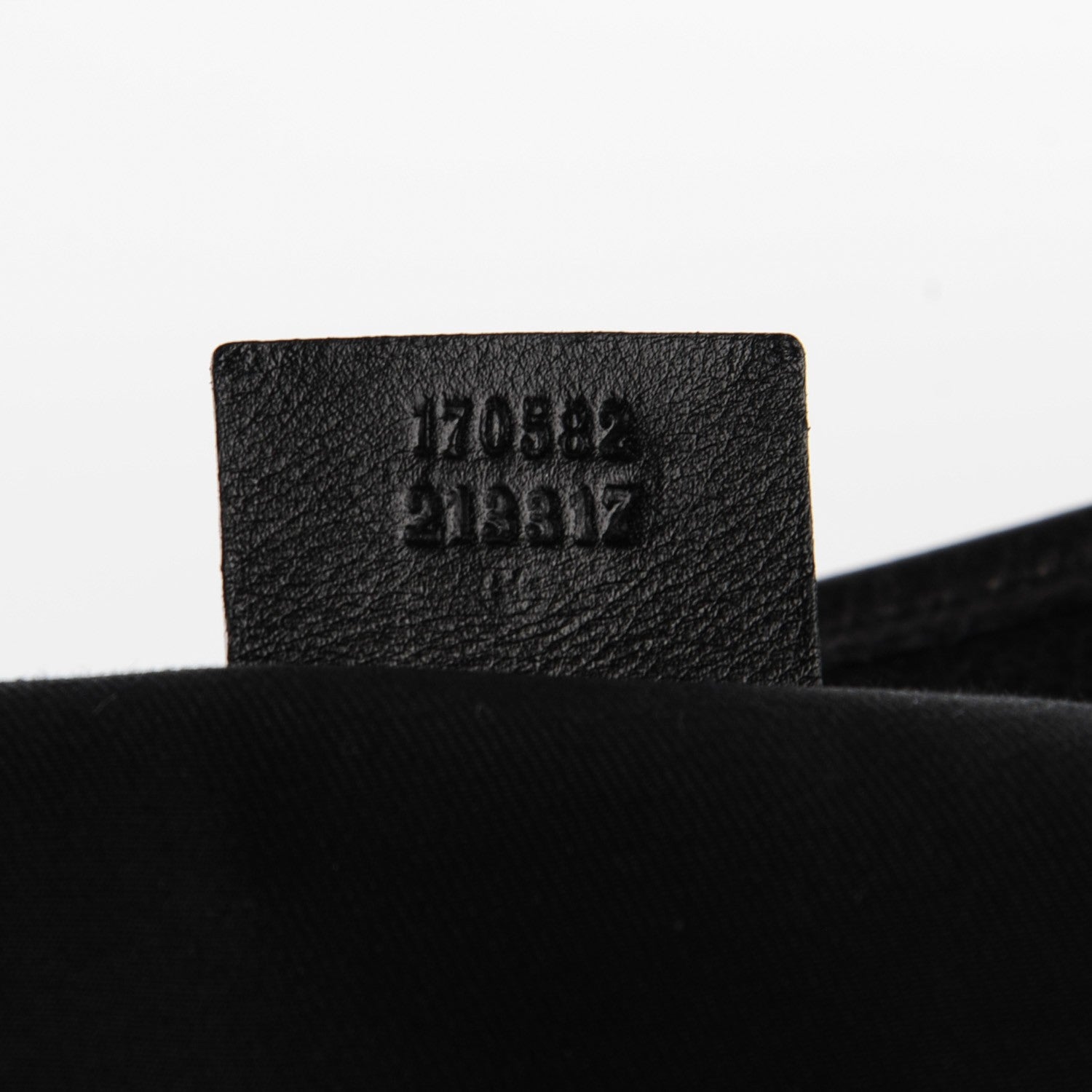 Gucci Monogram Peggy Braided Tote Black 6 of 7