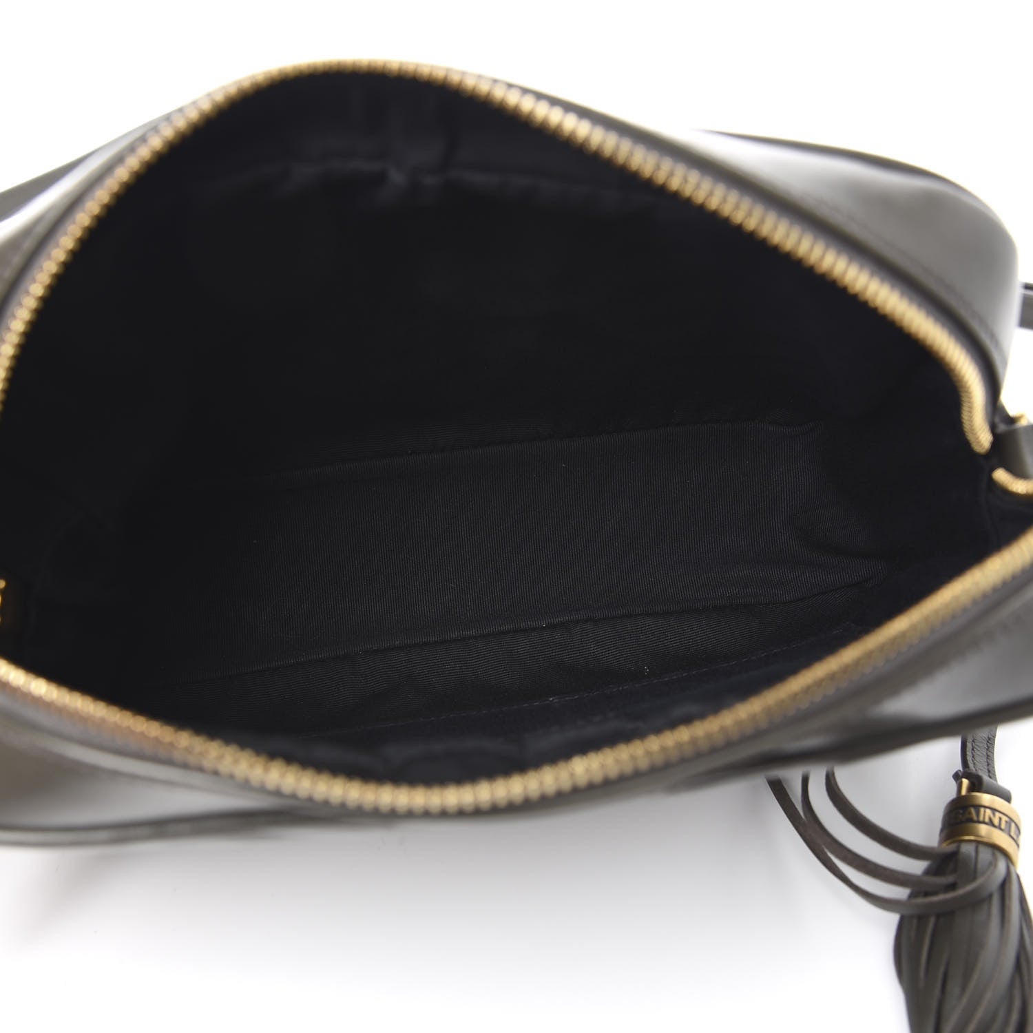 Saint Laurent Calfskin Matelasse Monogram Lou Camera Bag Military Olive 5 of 10