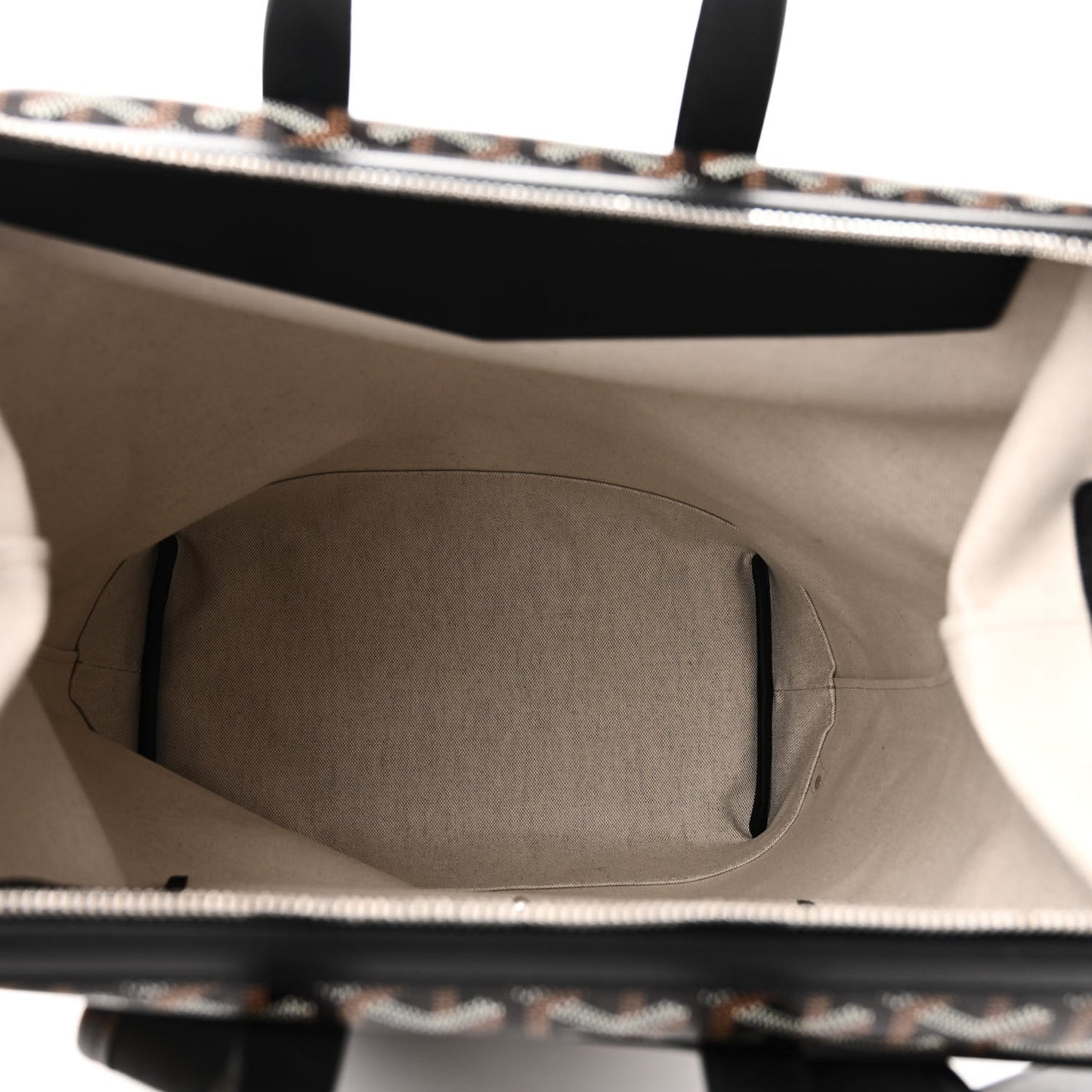 Goyardine Calfskin Cisalpin Backpack Black