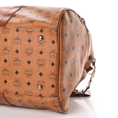 MCM Visetos Traveler Bag Cognac 9 of 17