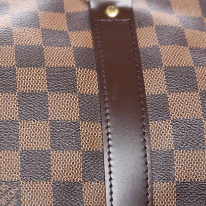 Louis Vuitton Damier Ebene Keepall Bandouliere 55 8 of 11