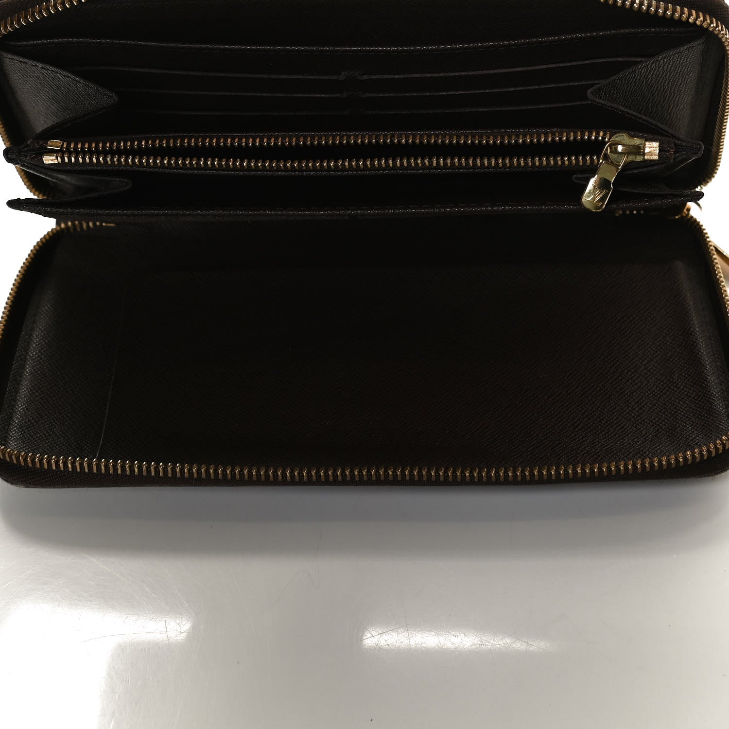 Louis Vuitton Damier Ebene Zippy Organizer Wallet 5 of 12