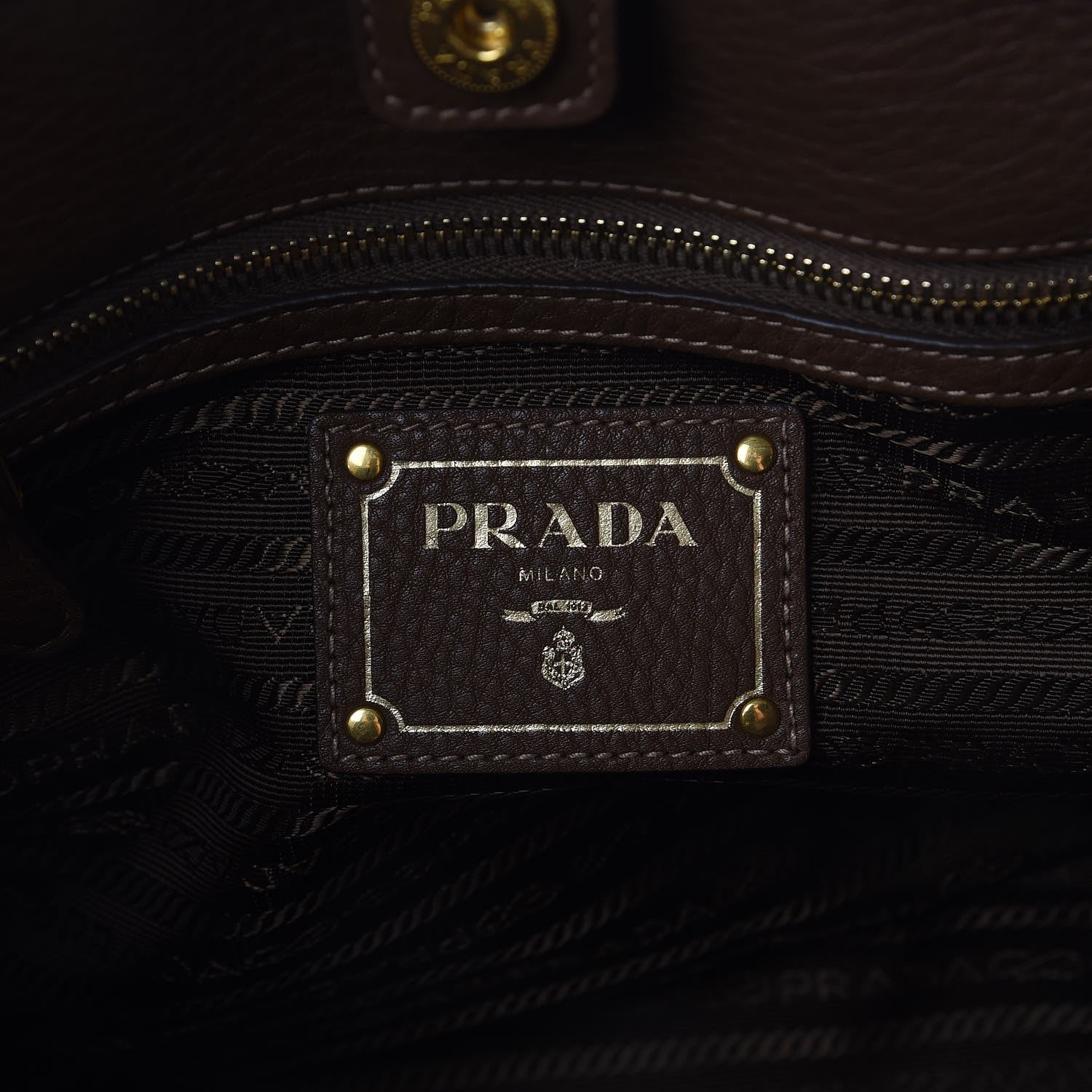 Prada Nylon Tessuto Vitello Daino Tote Corinto 8 of 10