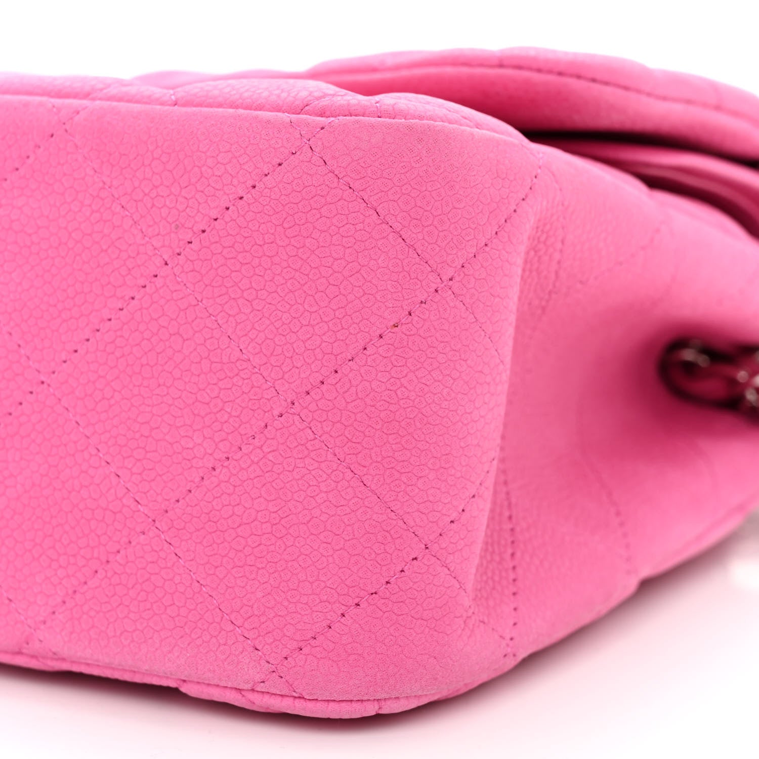 Chanel Iridescent Caviar Quilted Jumbo Double Flap Pink 10 of 10