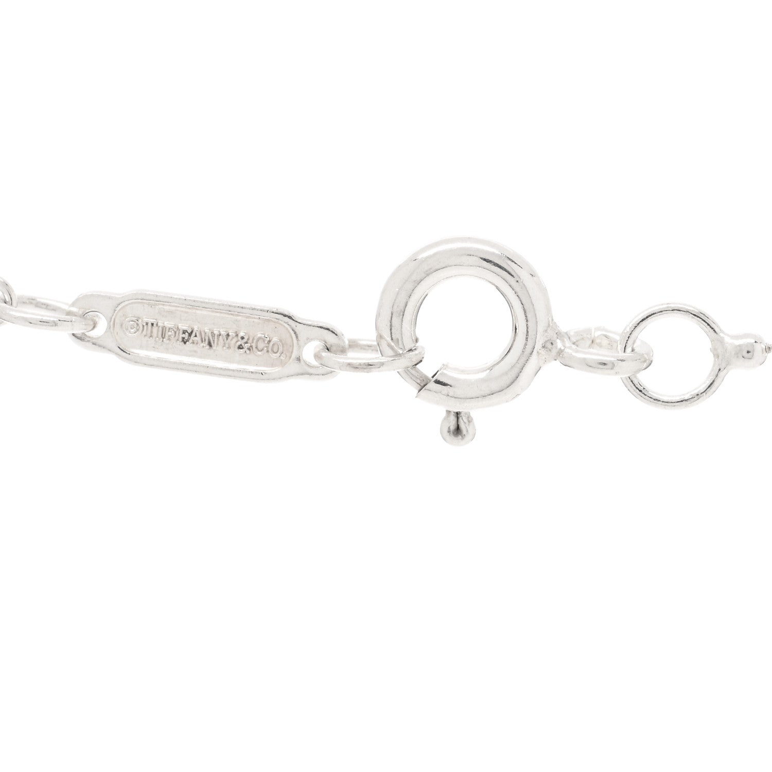 Tiffany Sterling Silver 1.2mm Bead Chain Necklace 30" 3 of 3