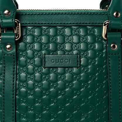 Gucci Soft Microguccissima Mini Dome Bag Emerald 9 of 11