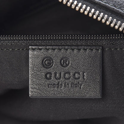 Gucci Guccissima Large Bamboo D-Ring Hobo Black 6 of 12