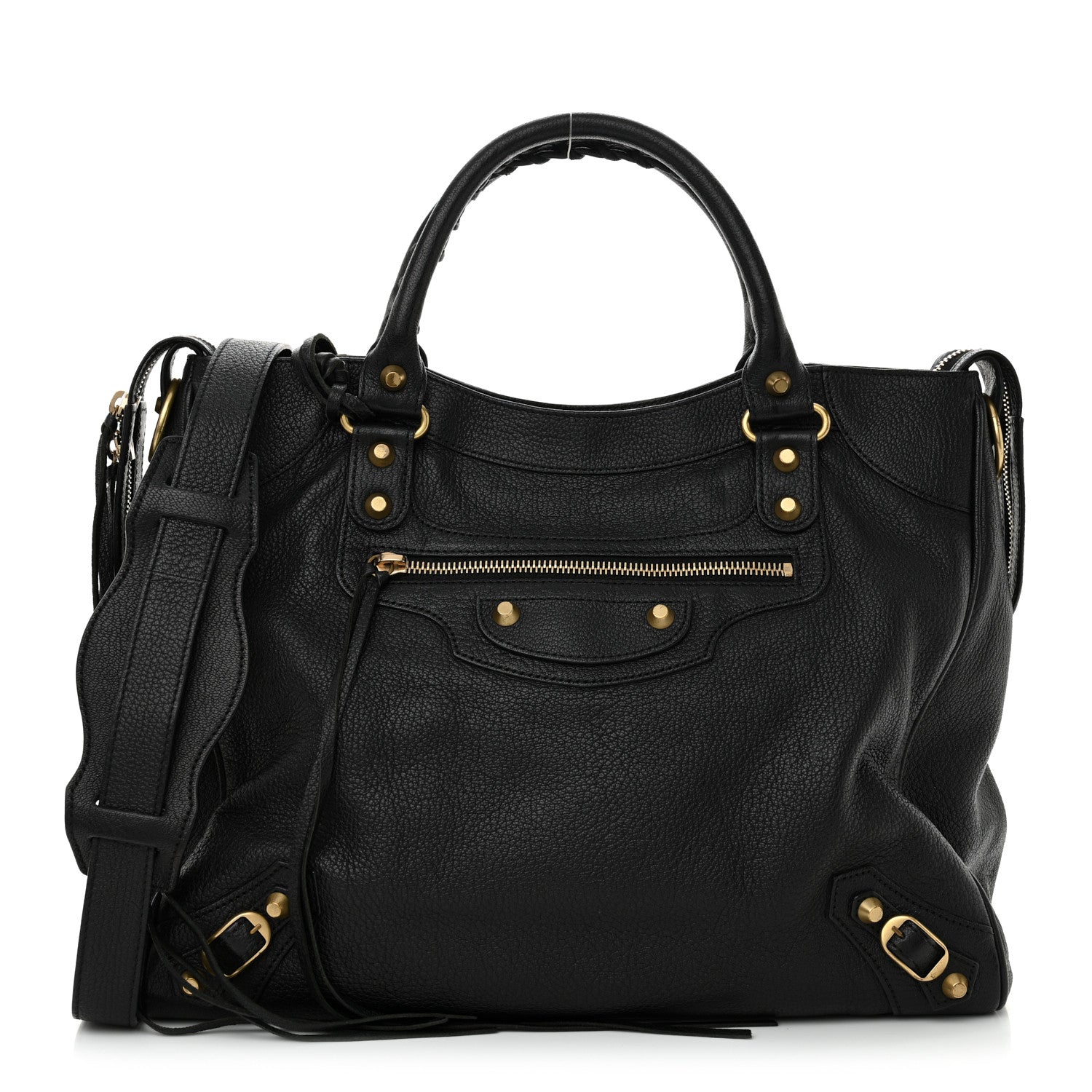 Balenciaga Chevre Classic Gold Hardware Velo Black 1 of 12