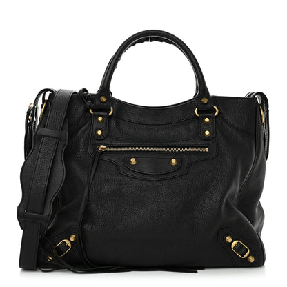 Balenciaga Chevre Classic Gold Hardware Velo Black 1 of 12