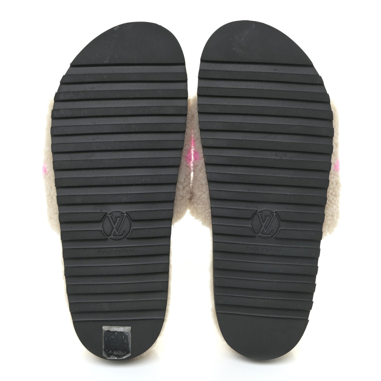 Shearling Paseo Flat Comfort Mule 39 Beige
