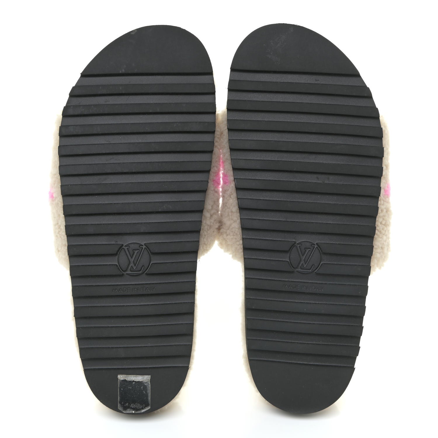 Louis Vuitton Shearling Paseo Flat Comfort Mule 39 Beige 5 of 12