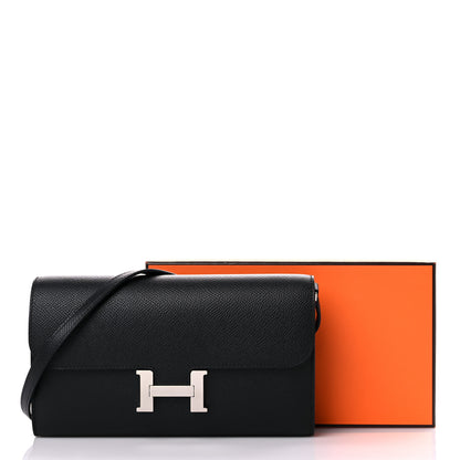 Hermes Epsom Constance Wallet To Go Black 13 of 13