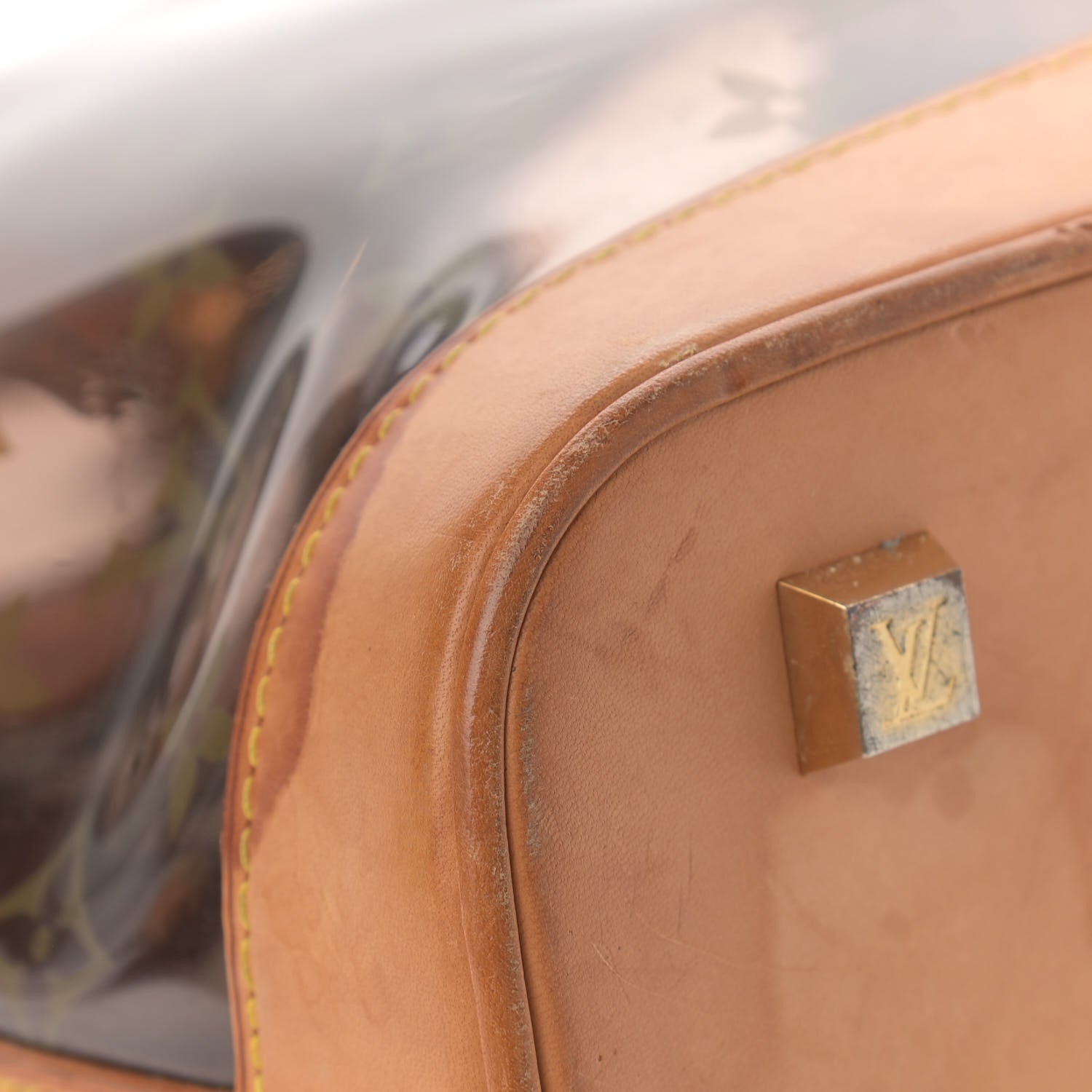 Louis Vuitton Vinyl Cabas Sac Ambre MM 10 of 22
