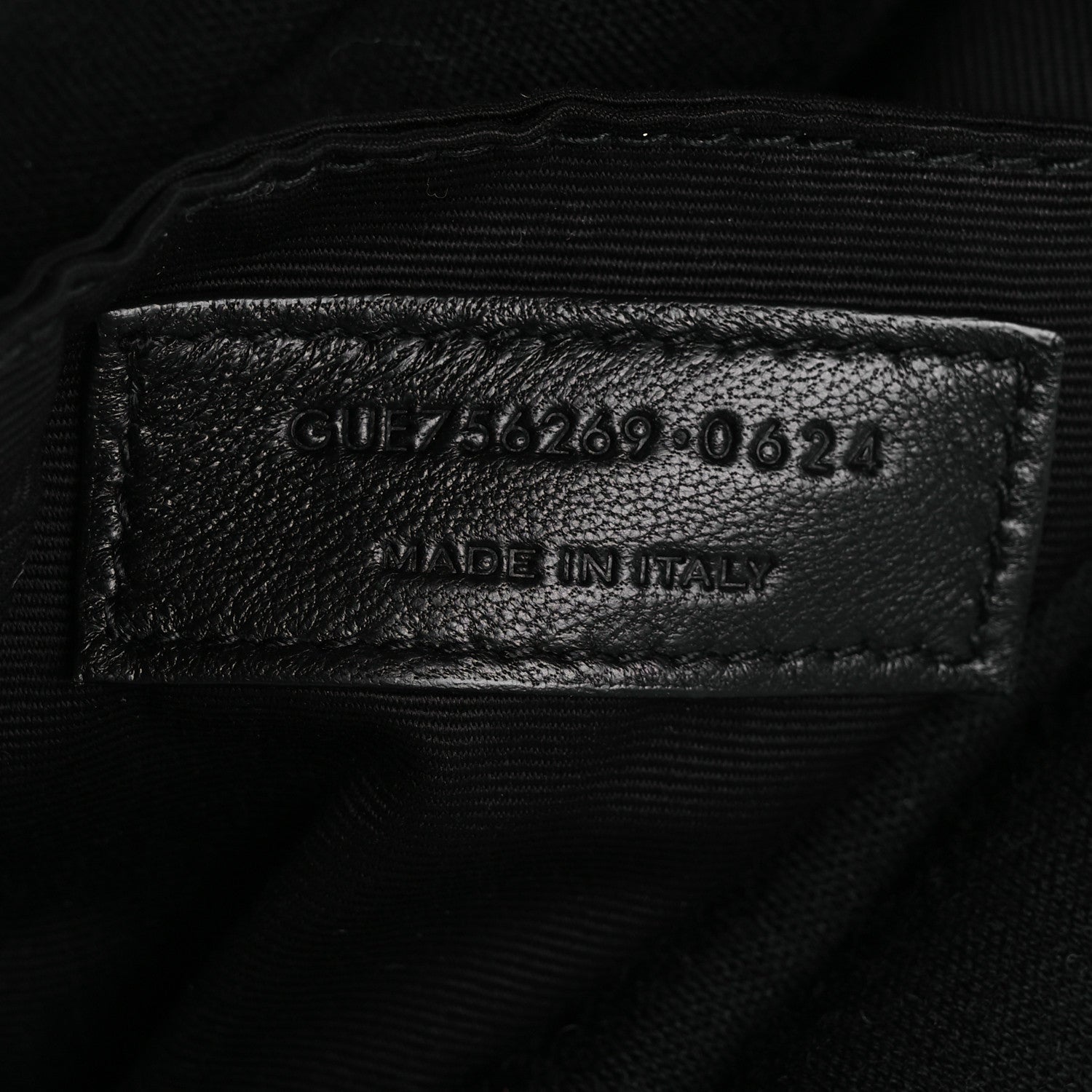 Saint Laurent Jersey Wide Puffer Tote Black 7 of 10
