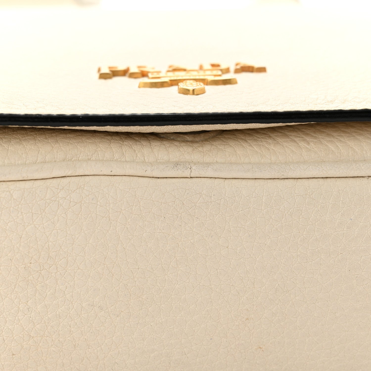 Prada Vitello Phenix Flap Crossbody White 16 of 17