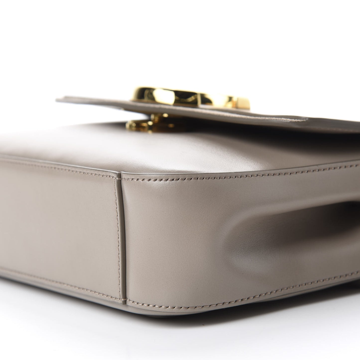 Calfskin Small C Double Carry Motty Grey