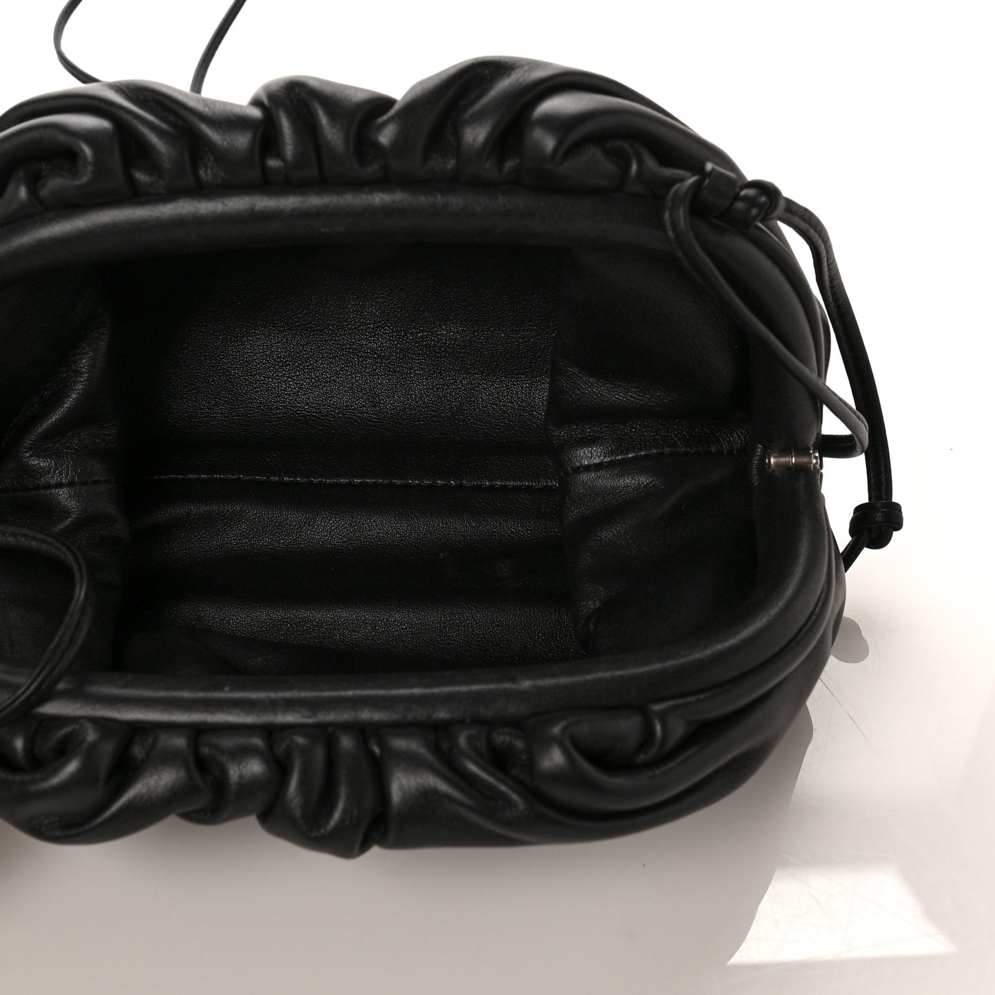 Butter Calfskin The Mini Pouch Black
