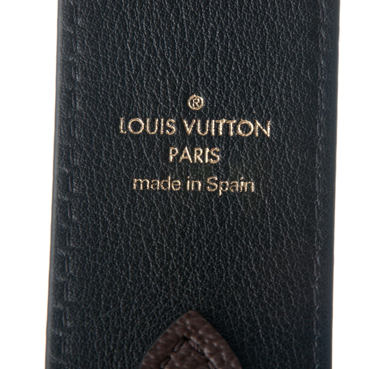 Louis Vuitton Monogram Bandouliere Shoulder Strap Black 4 of 5