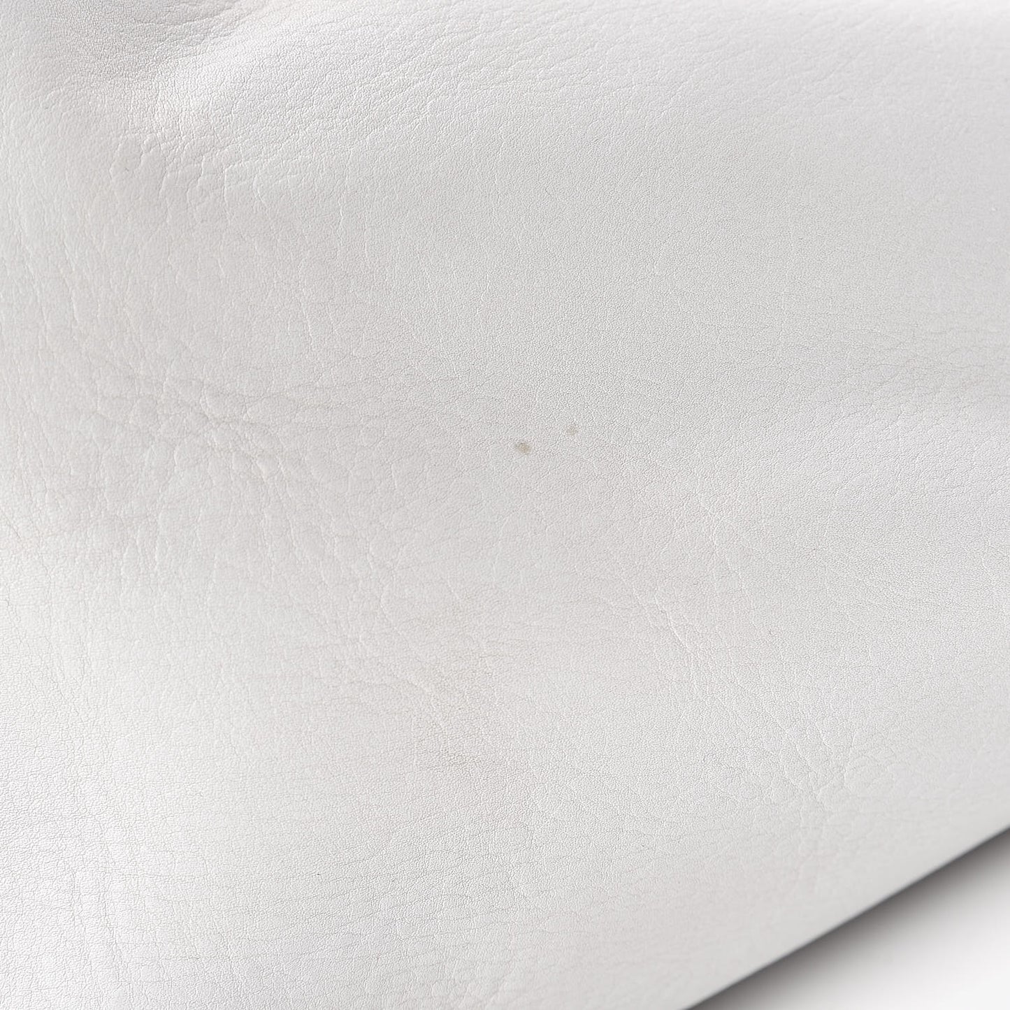Calfskin Large Horizontal Cabas Phantom White Black