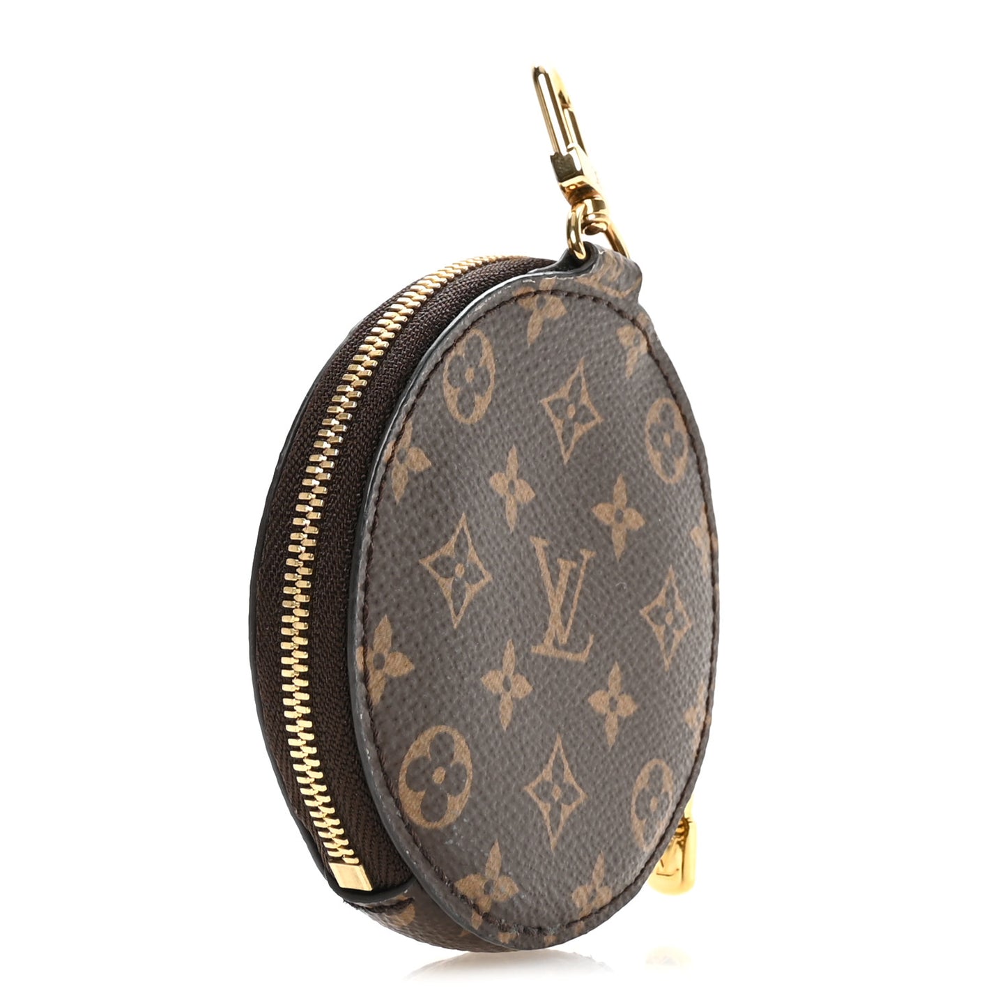 Monogram Round Coin Purse