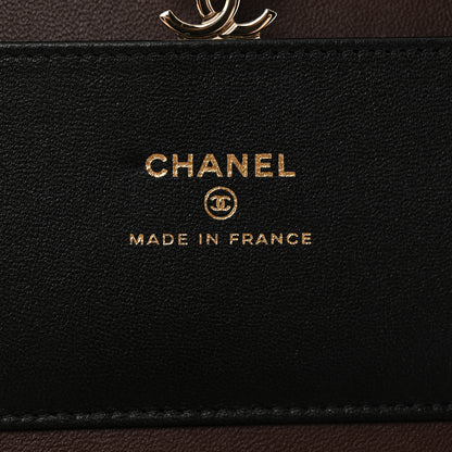 Chanel Lambskin Minaudiere Vanity With Handle Black 7 of 10
