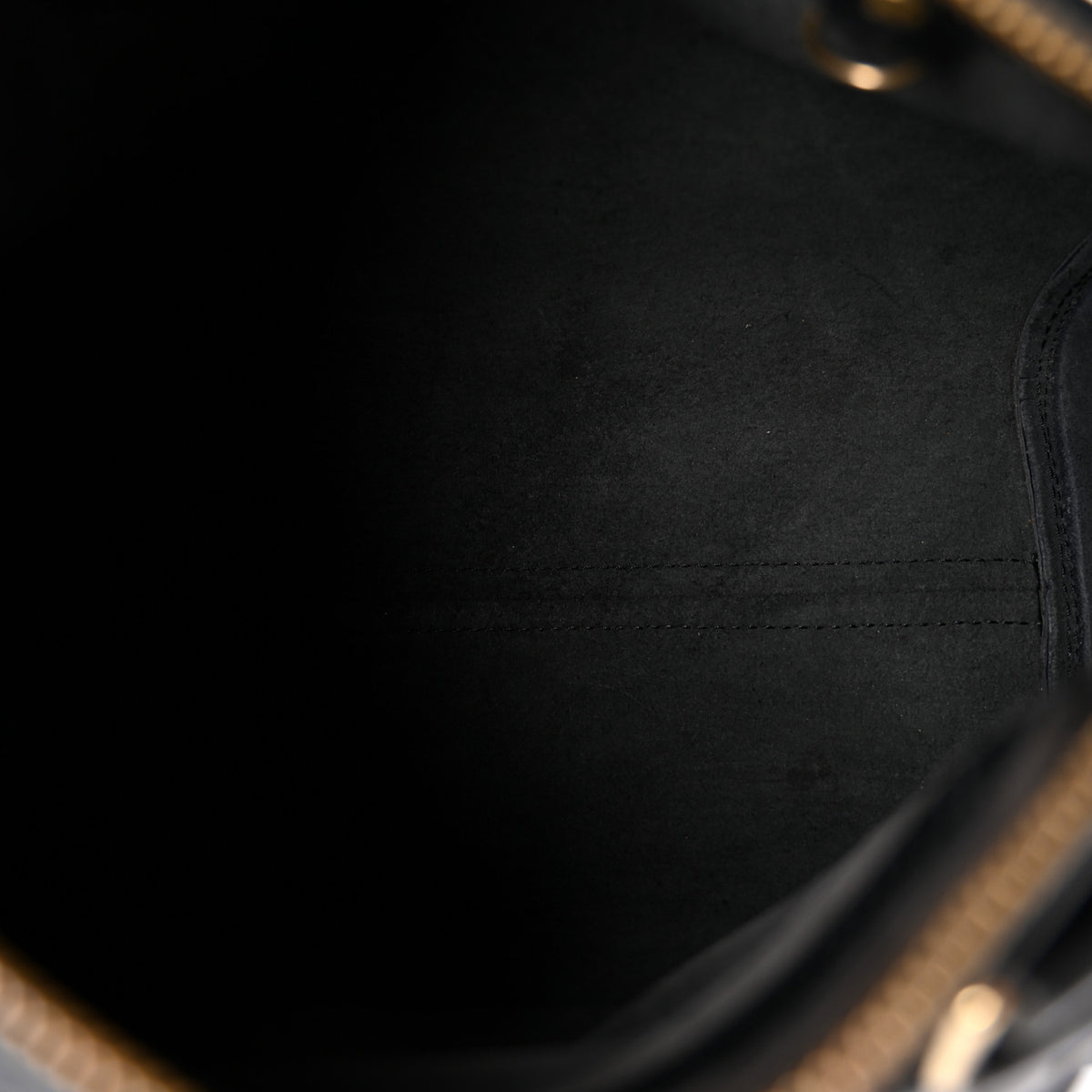 Louis Vuitton Epi Speedy 25 Black 5 of 10