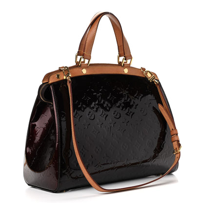 Louis Vuitton Vernis Brea GM Amarante 3 of 9