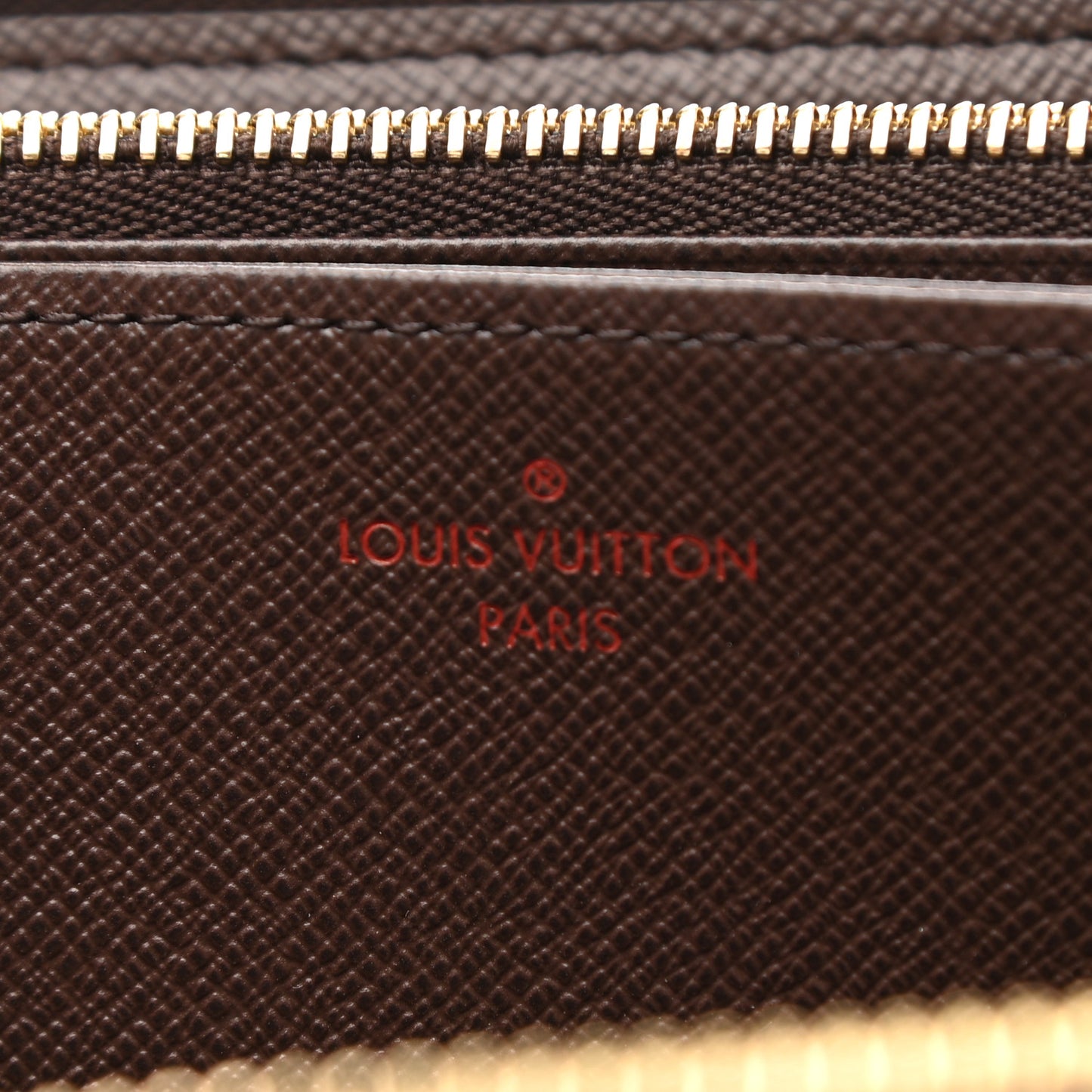 Damier Ebene Zippy Wallet