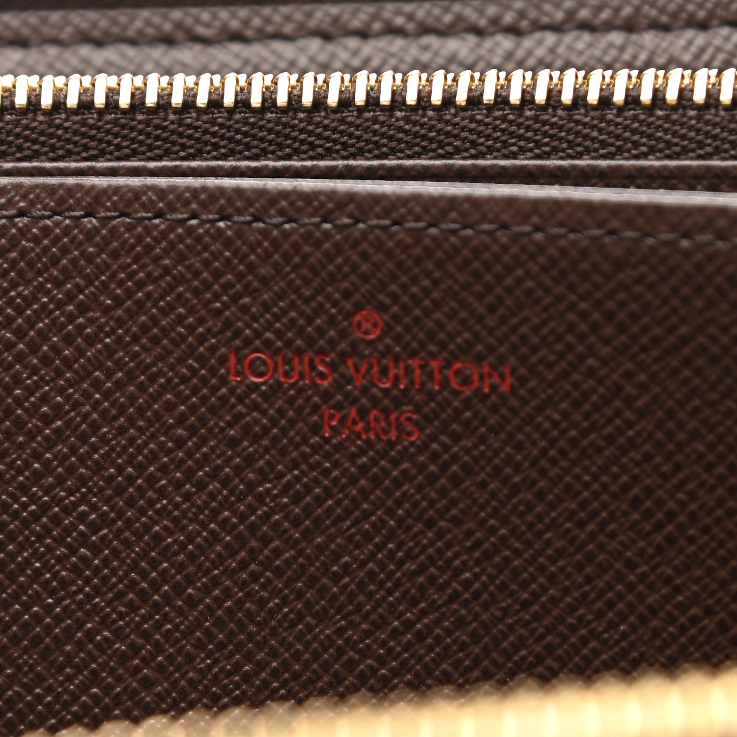 Louis Vuitton Damier Ebene Zippy Wallet 6 of 7