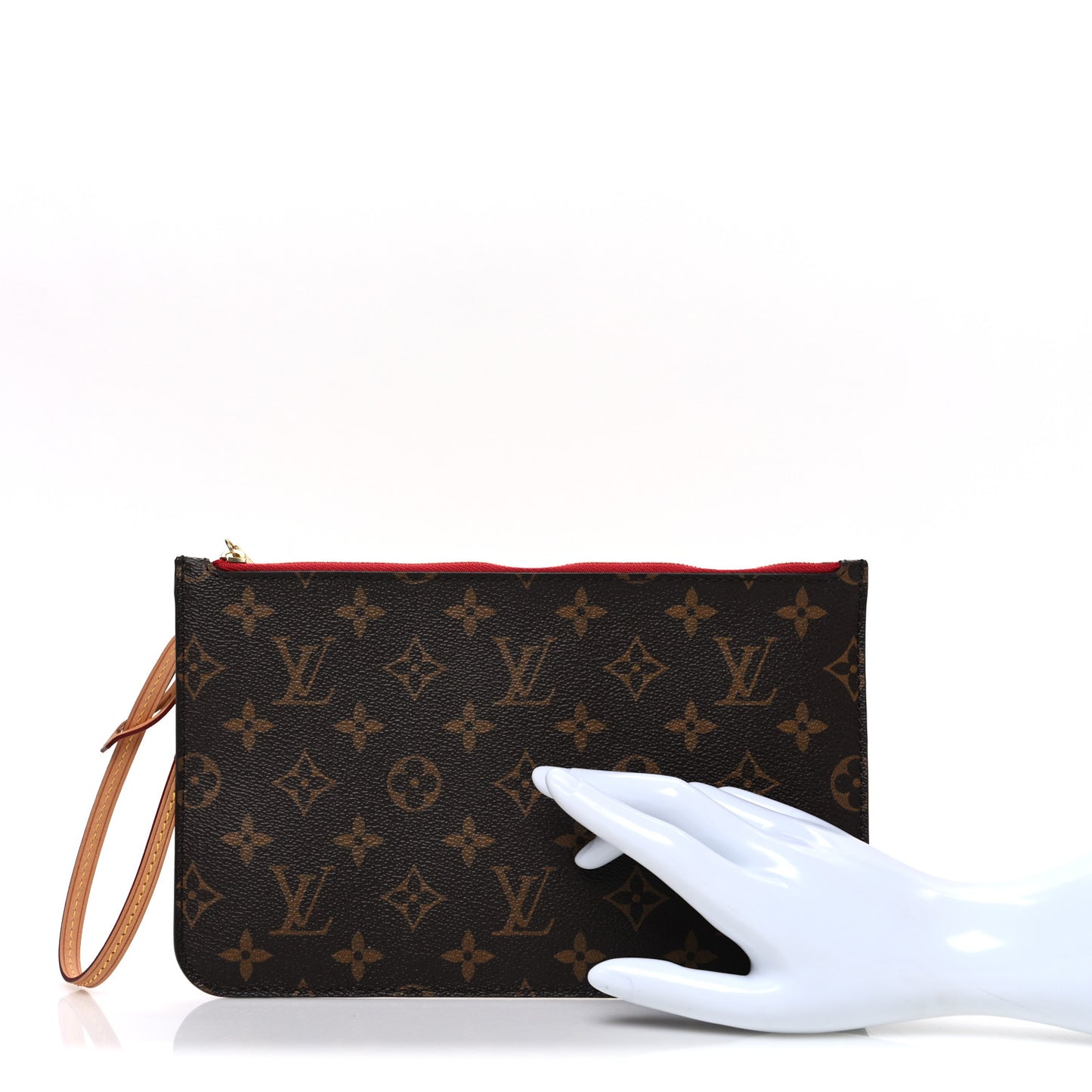 Monogram Neverfull MM GM Pochette Cherry