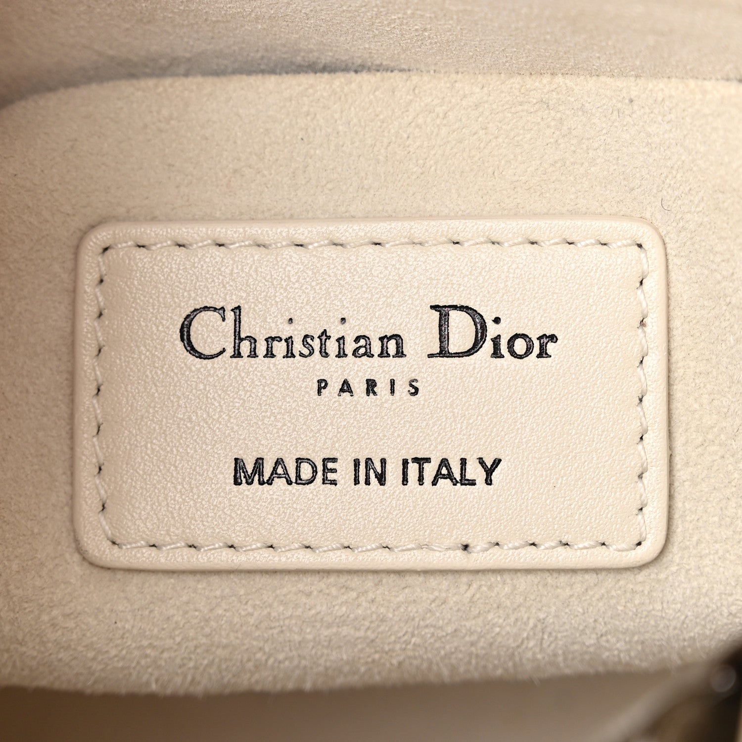 Christian Dior Calfskin Cannage Small The Lady 95.22 Ivory 6 of 12