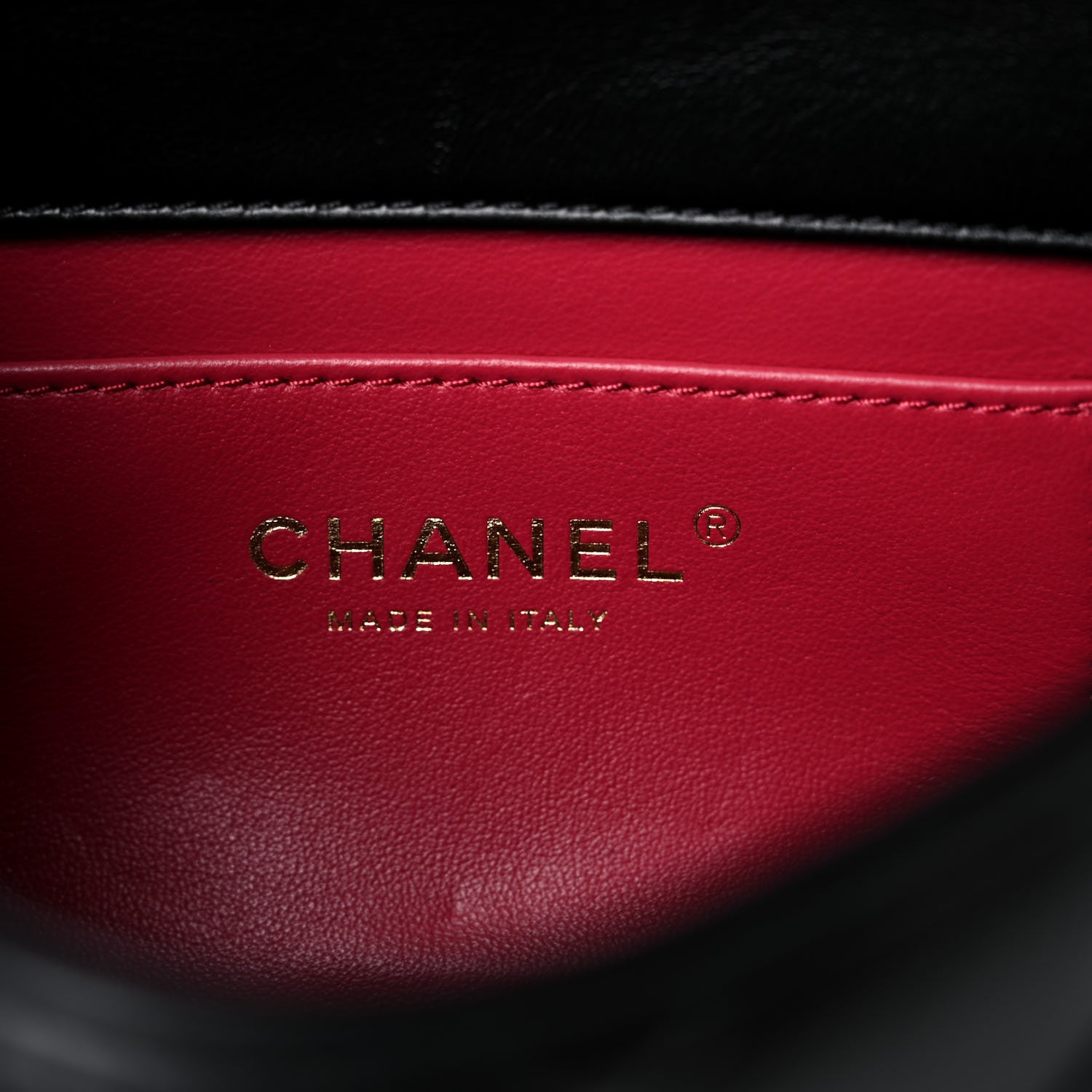 Chanel Lambskin Enamel Quilted Mini Pending CC Square Flap Black 6 of 10