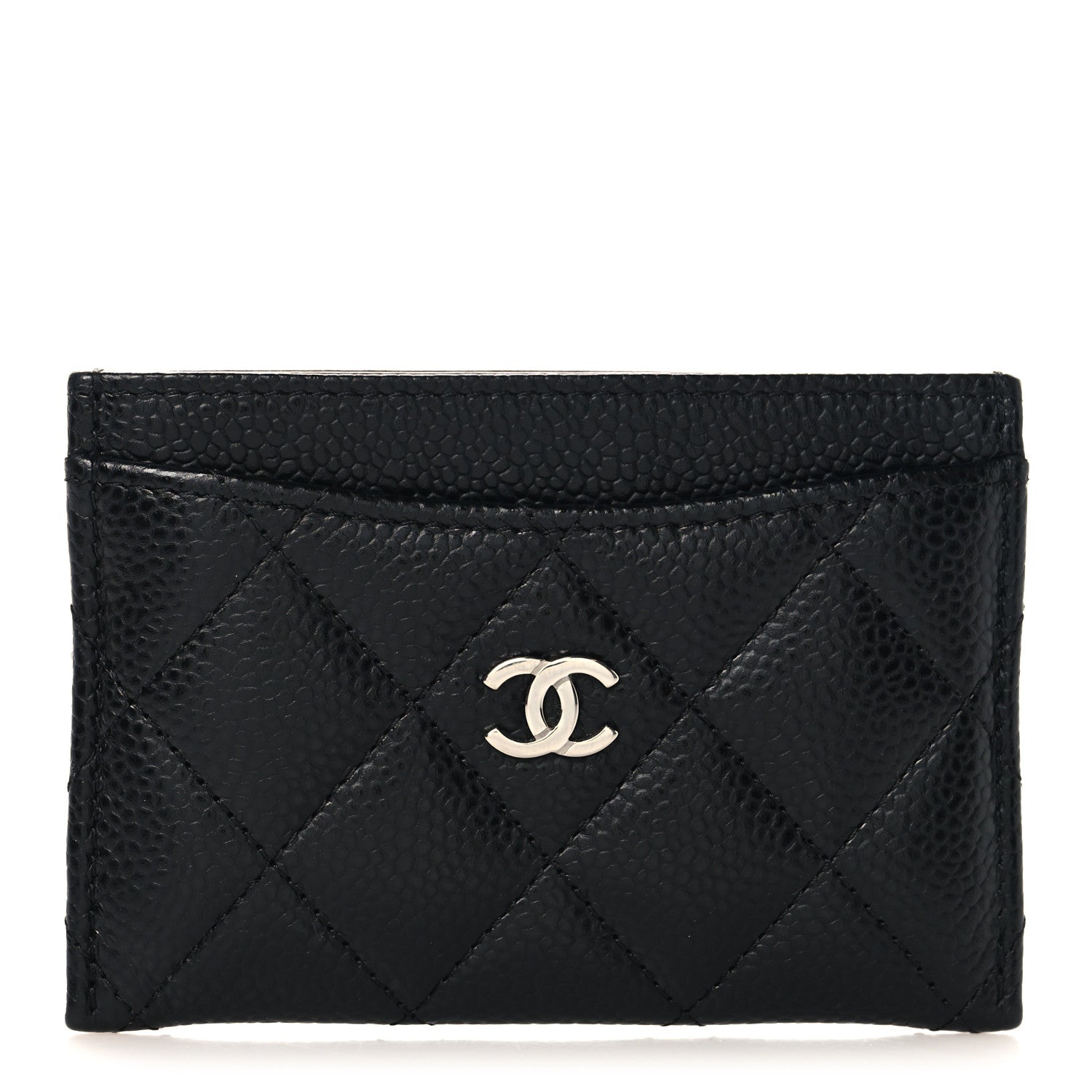 Chanel Caviar Quilted Card Holder Black 1 of 9
