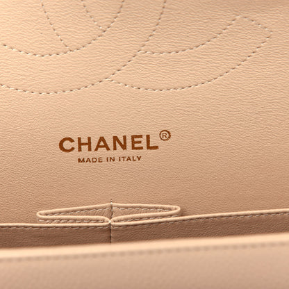 Chanel Caviar Quilted Jumbo Double Flap Light Beige 6 of 10
