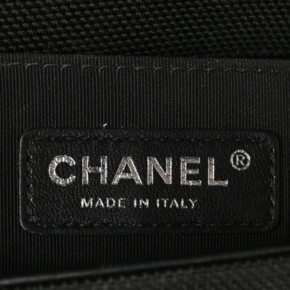Chanel Canvas Quilted Small Fluo Boy Flap Black Grey Yellow 6 of 12