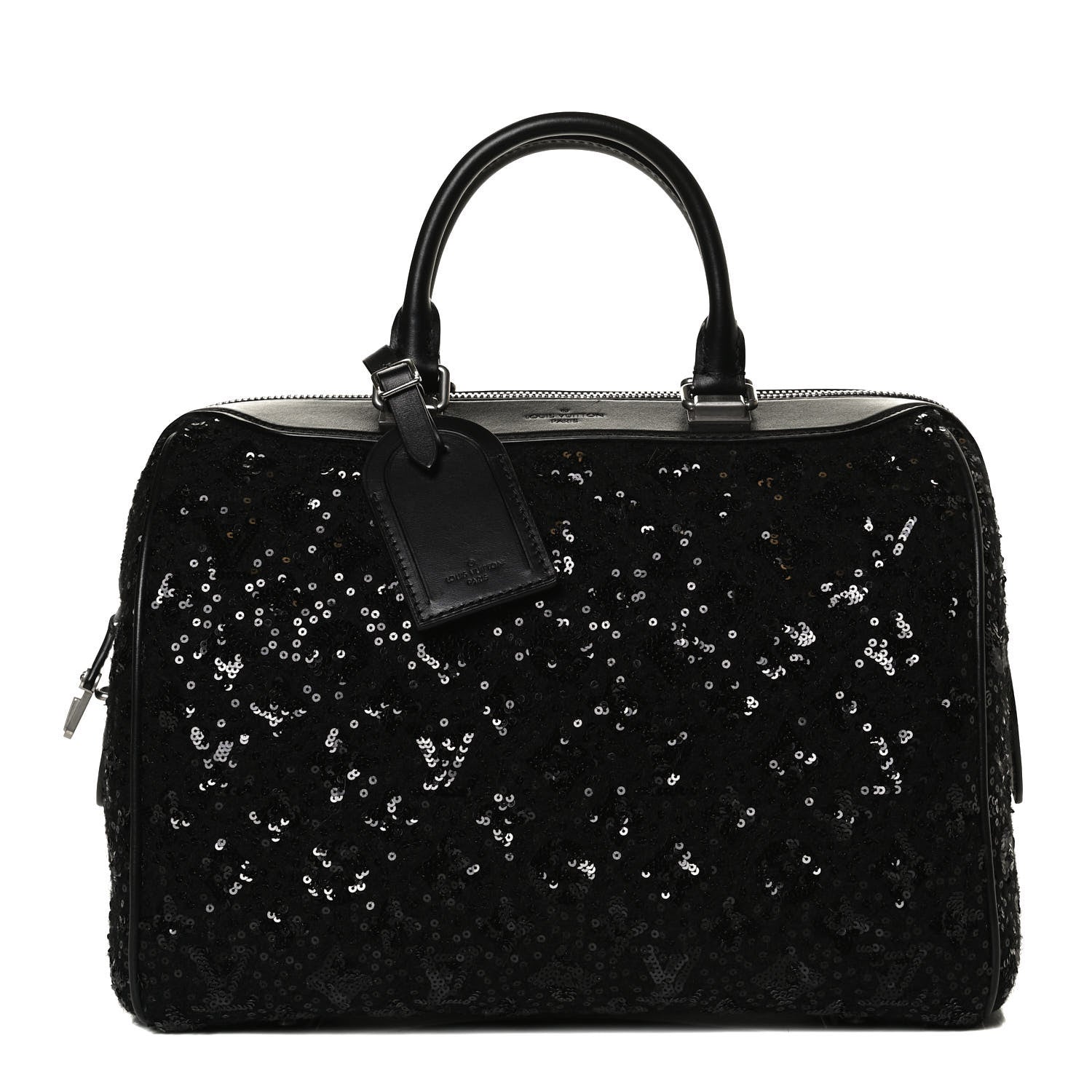 Louis Vuitton Sequin Monogram Sunshine Express Speedy Black 1 of 12