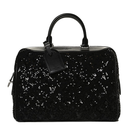 Louis Vuitton Sequin Monogram Sunshine Express Speedy Black 1 of 12