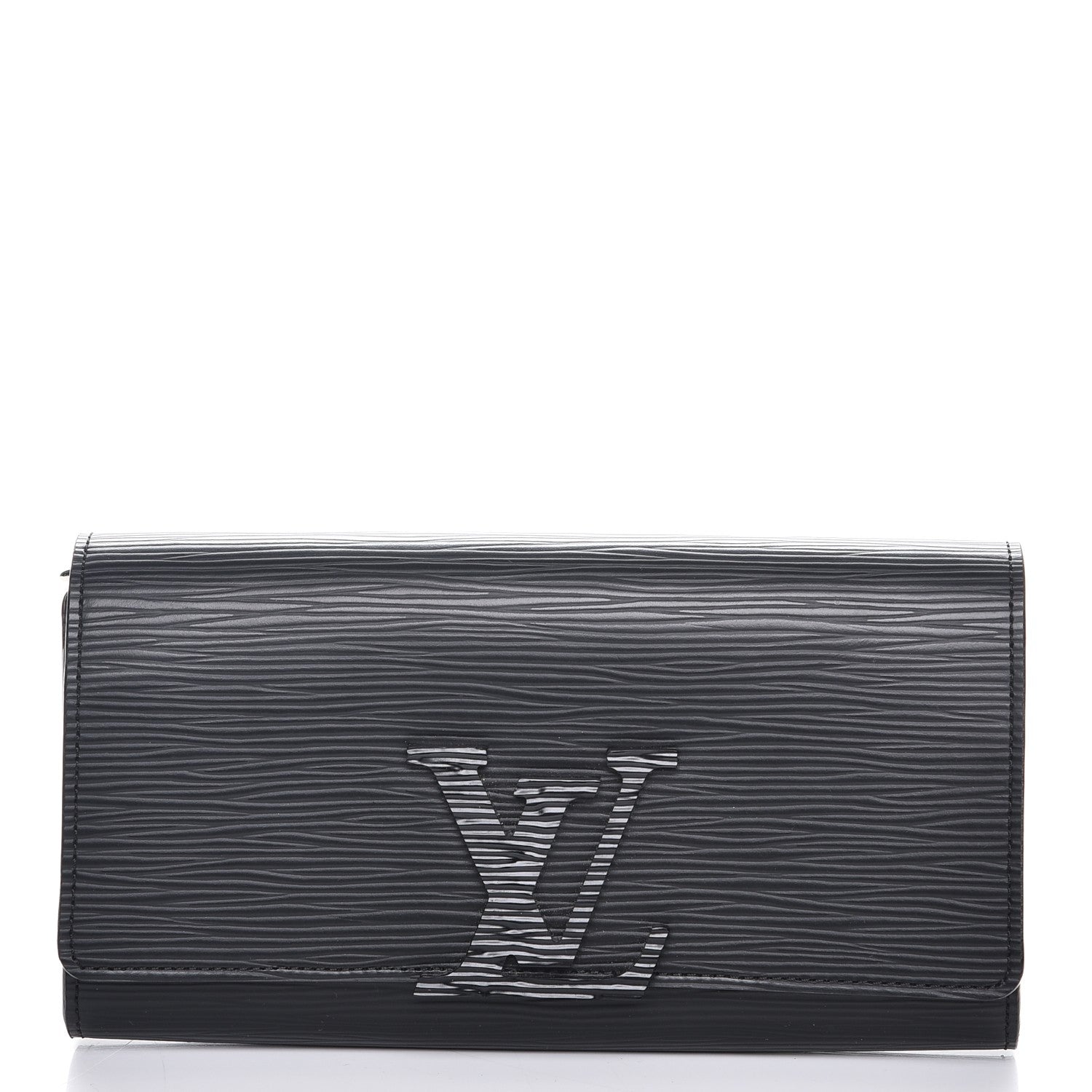 Louis Vuitton Epi Louise Wallet Black 1 of 8