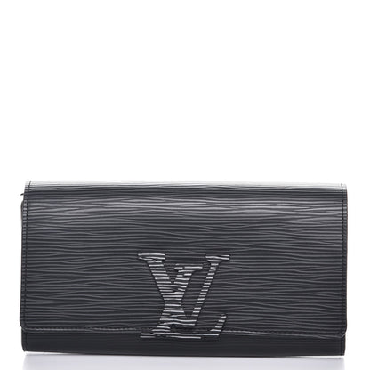Louis Vuitton Epi Louise Wallet Black 1 of 8