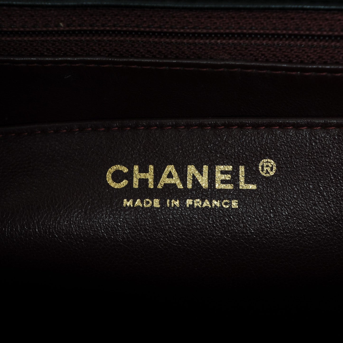 Lambskin Quilted Jumbo Single Flap Black