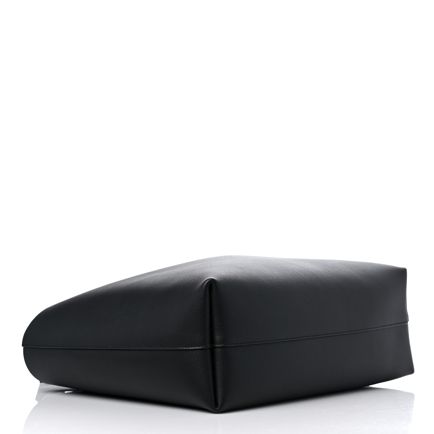 Saint Laurent Calfskin Large Shopping Tote Black 4 of 12