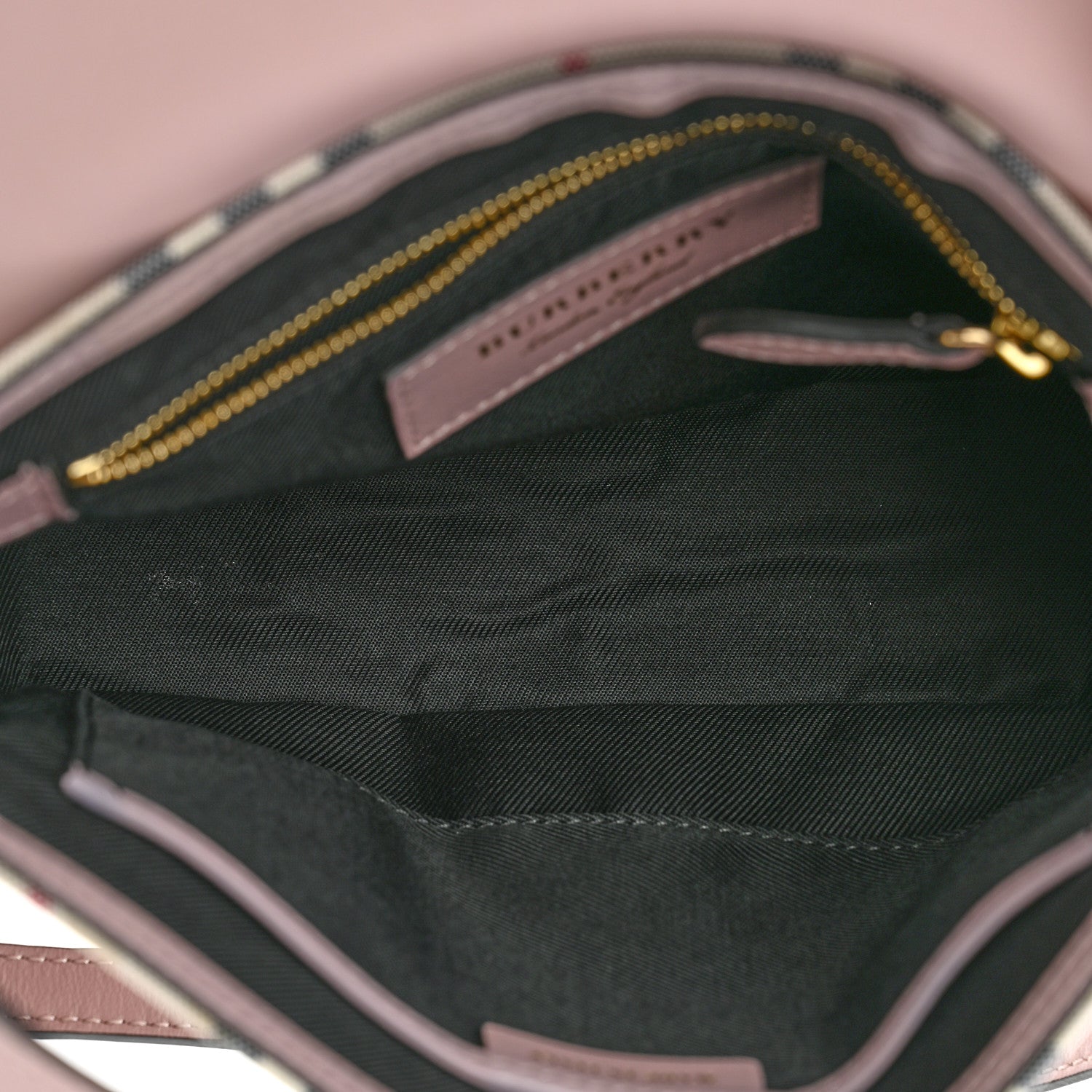 Burberry Horseferry Check Small Dickens Crossbody Bag Pale Orchid 5 of 9