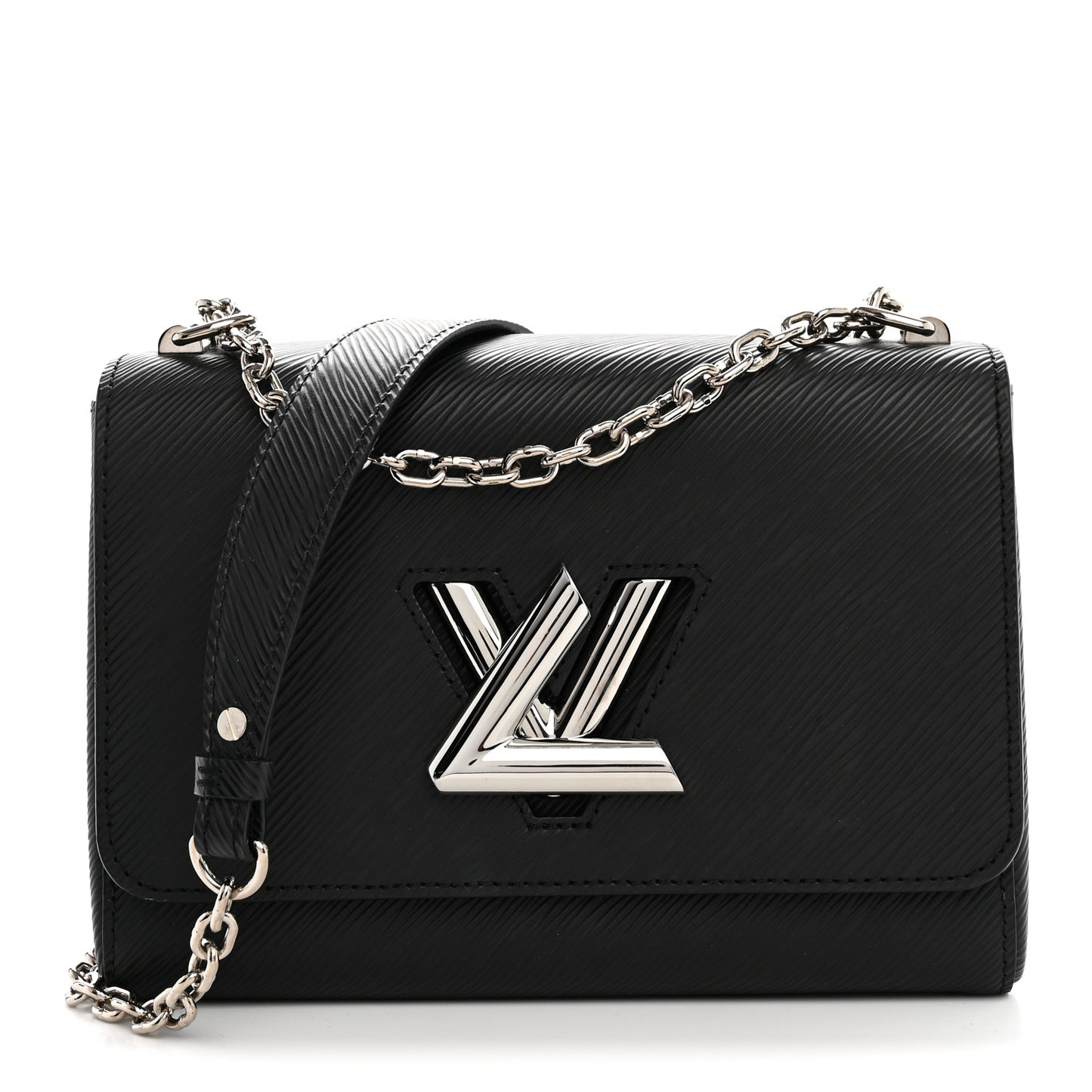 Epi Twist Shoulder Bag MM Black