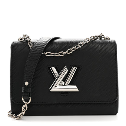 Louis Vuitton Epi Twist Shoulder Bag MM Black 1 of 11